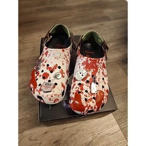 M8 / W10 CROCS Classic Clogs Friday The 13th Jason Vorhees